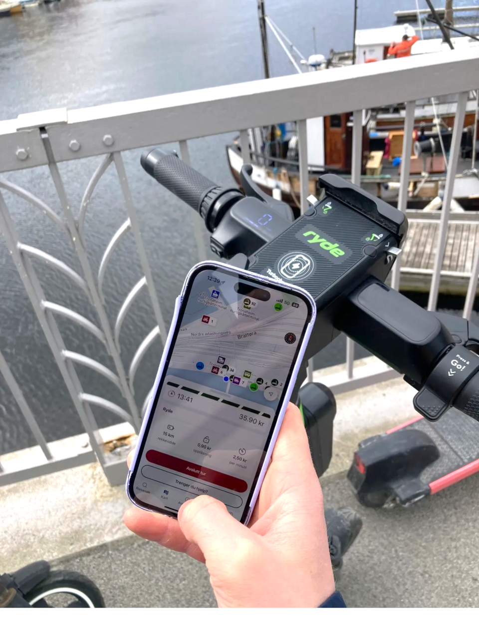 AtB-appen viser integrasjon for delingsmobilitet