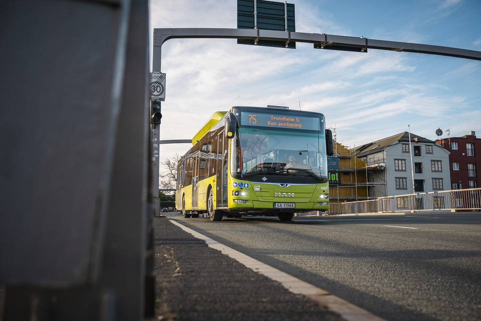 Foto: AtB Buss i rute for AtB