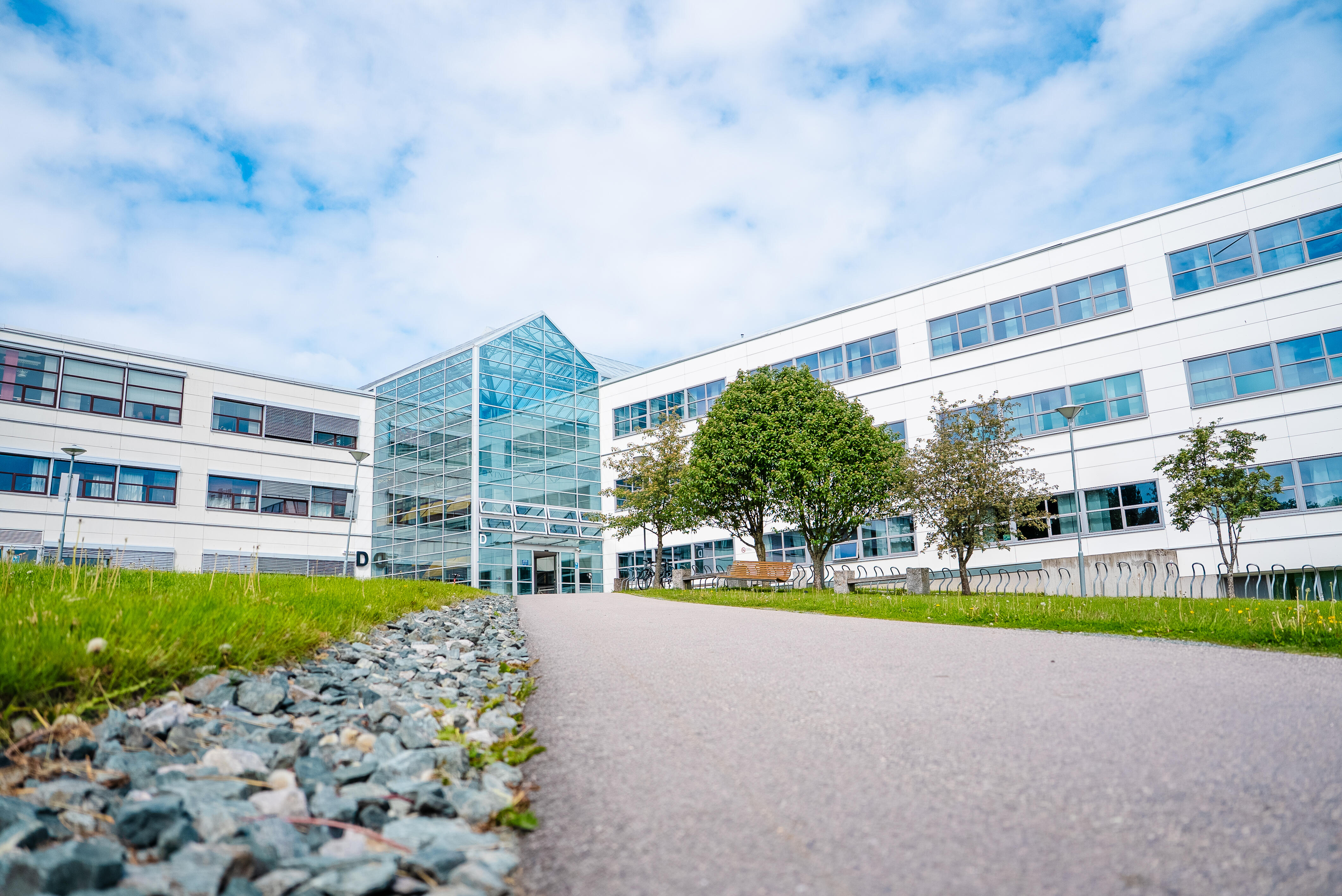 NTNU Dragvoll fasade hovedinngang