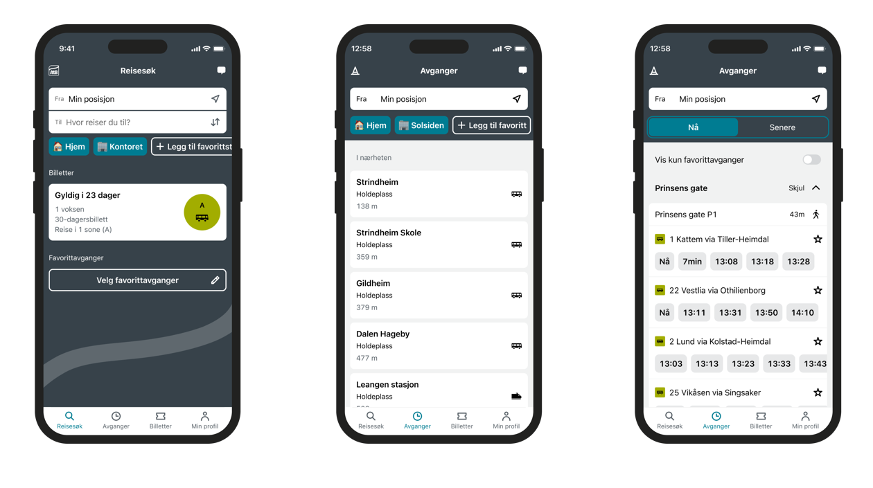 Alt i én app - AtB
